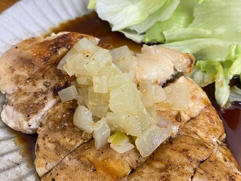 鶏のステーキ☆カンタンにレストランの味☆